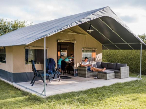 Fine safari tent in a holiday park